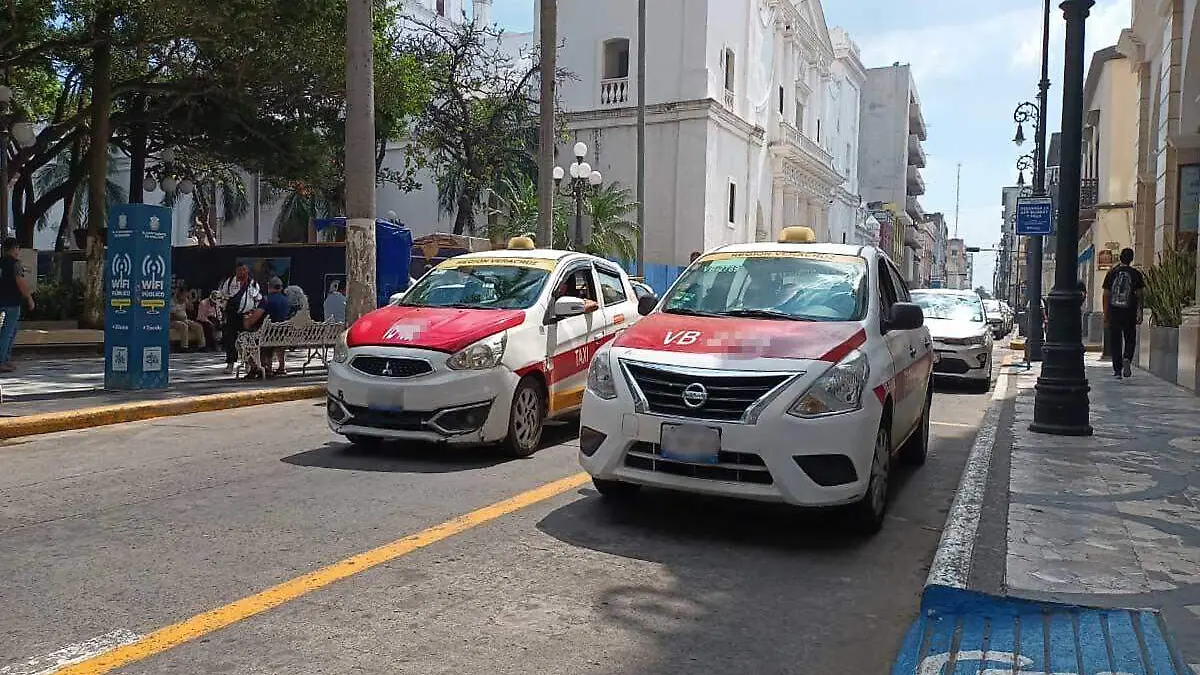 Taxistas de Veracruz